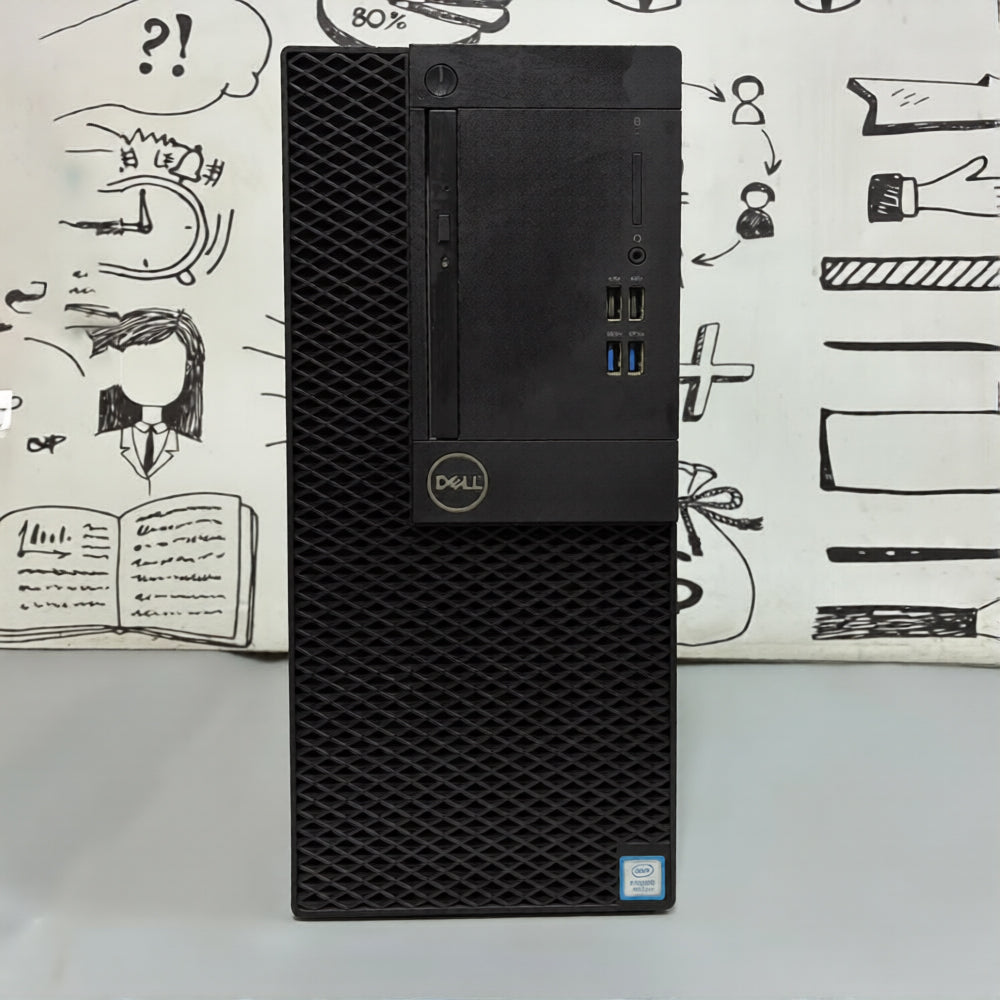 Dell OptiPlex 3060 Tower PC (Intel Core i3-8100 - 4GB DDR4 - No Hard - Intel UHD Graphics) Original Used