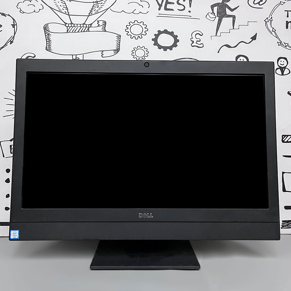 Dell Optiplex 7450 All In One (Intel Core i5-7500T - 8GB DDR4 - SSD 256GB - Intel HD Graphics - 23 Inch FHD - Cam - DVD RW) Original Used