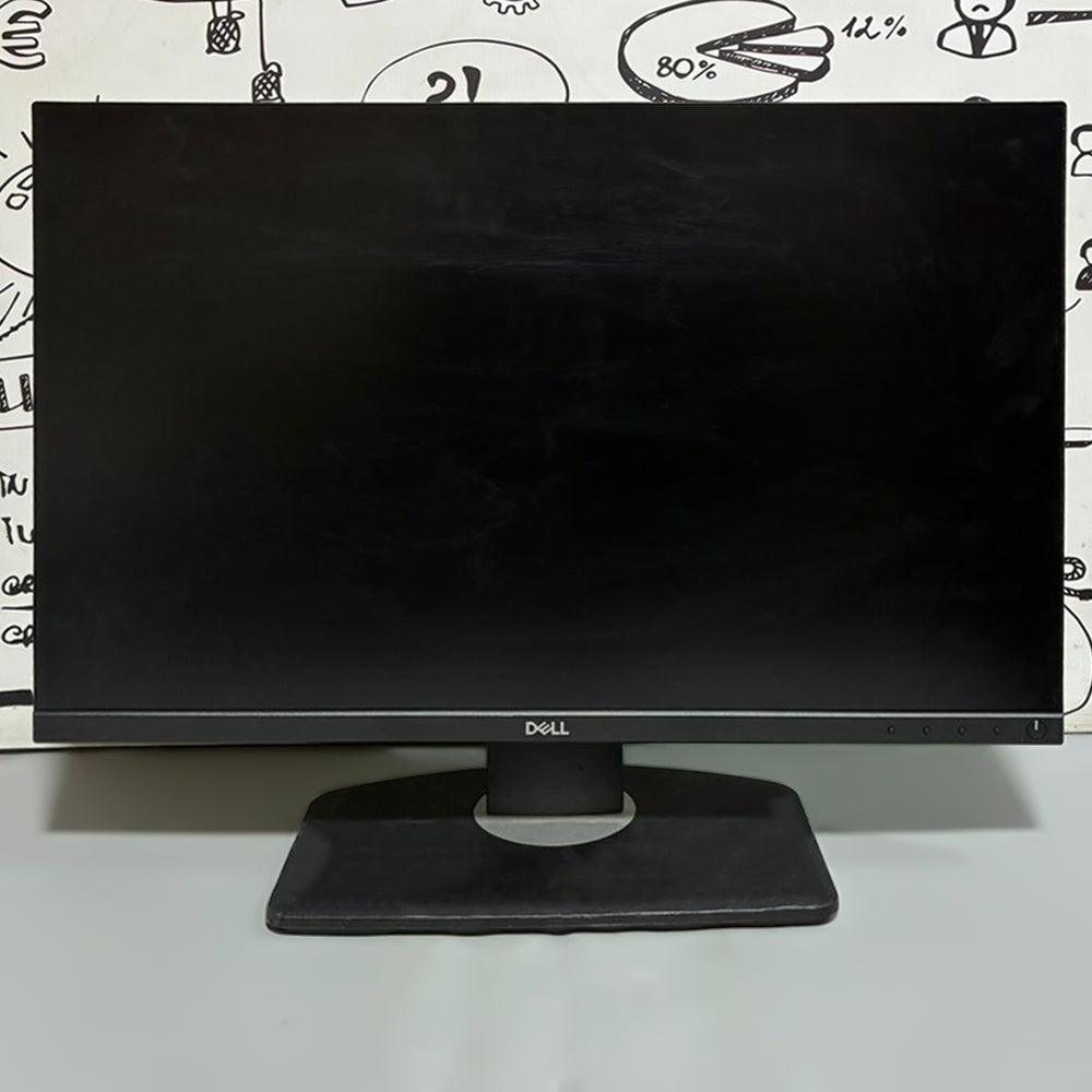 شاشة ديل P2421 مسطحة 24 بوصة IPS LED FHD HDMI بدون إطار (استعمال خارج)