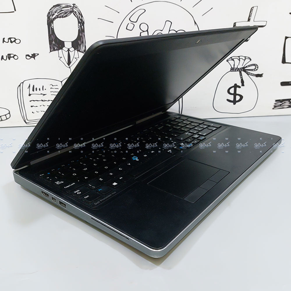 Dell Precision 7510 Mobile Workstation Laptop (Intel Xeon E3-1535M V5 - 16GB DDR4 - M.2 512GB - Nvidia Quadro M2000M 4GB - 15.6 Inch FHD - Cam) Original Used