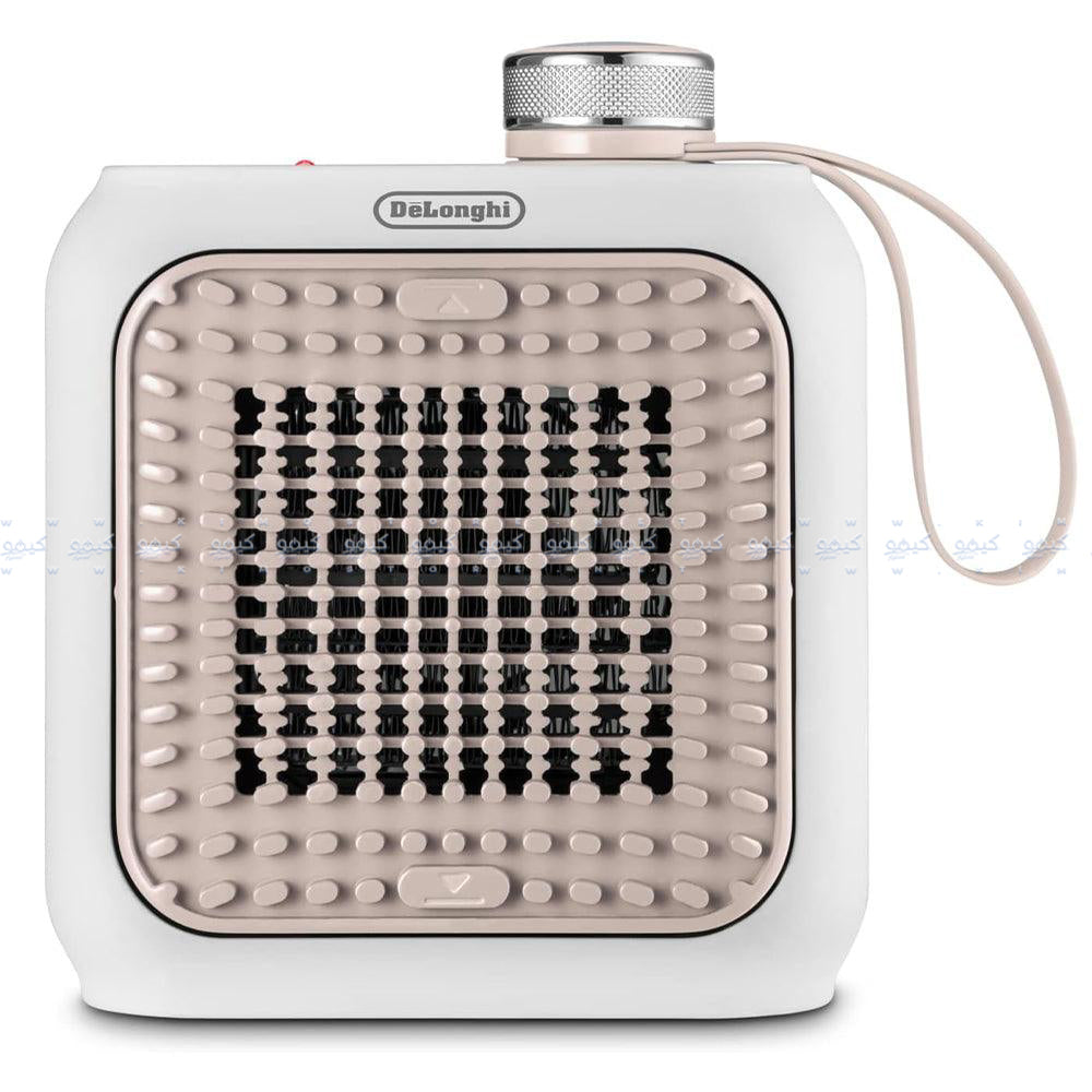 دفاية كهربائية مروحة ديلونجي كبسول ديسك سيراميك 360 وات HFX10B03.PK - بينك