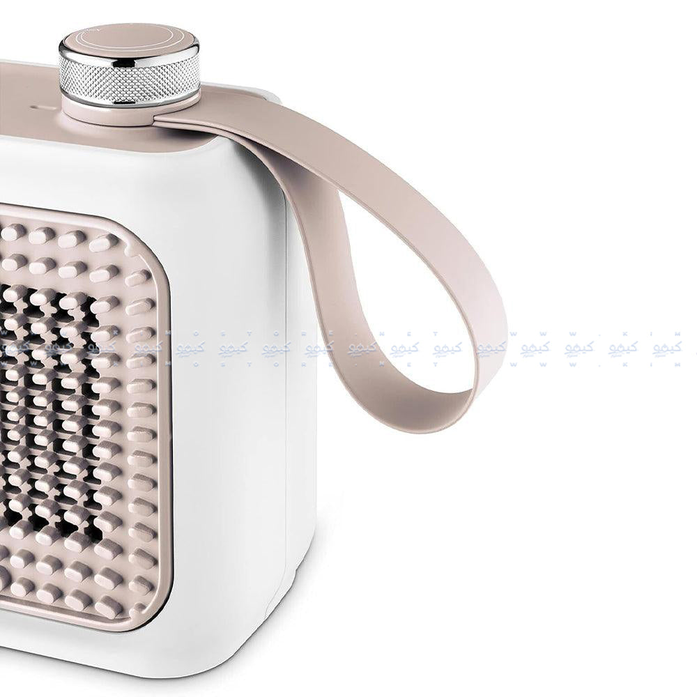 دفاية كهربائية مروحة ديلونجي كبسول ديسك سيراميك 360 وات HFX10B03.PK - بينك