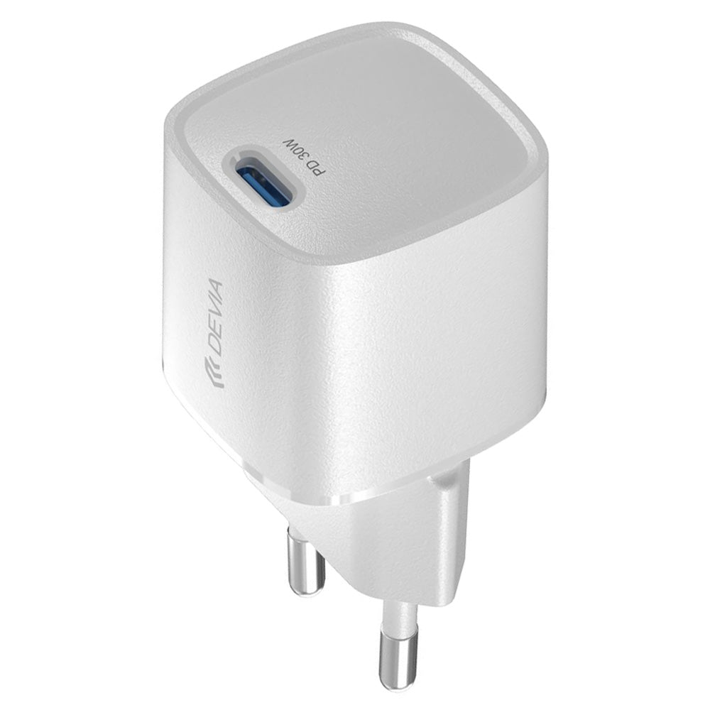 Devia RLC-545 GaN Wall Charger PD Type-C 30W Fast Charging - White