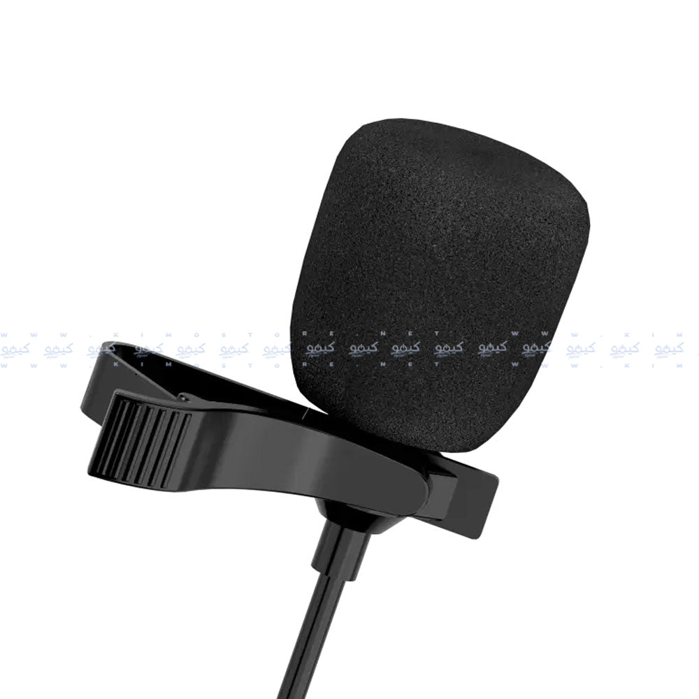 Devia Smart Series EM605 Lightning Wired Microphone 1.5m - Black
