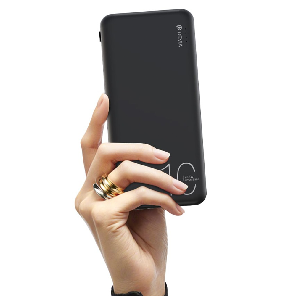 Devia Smart Series EP109 Power Bank USB + Type-C + Micro 22.5W Fast Charging 10000mAh