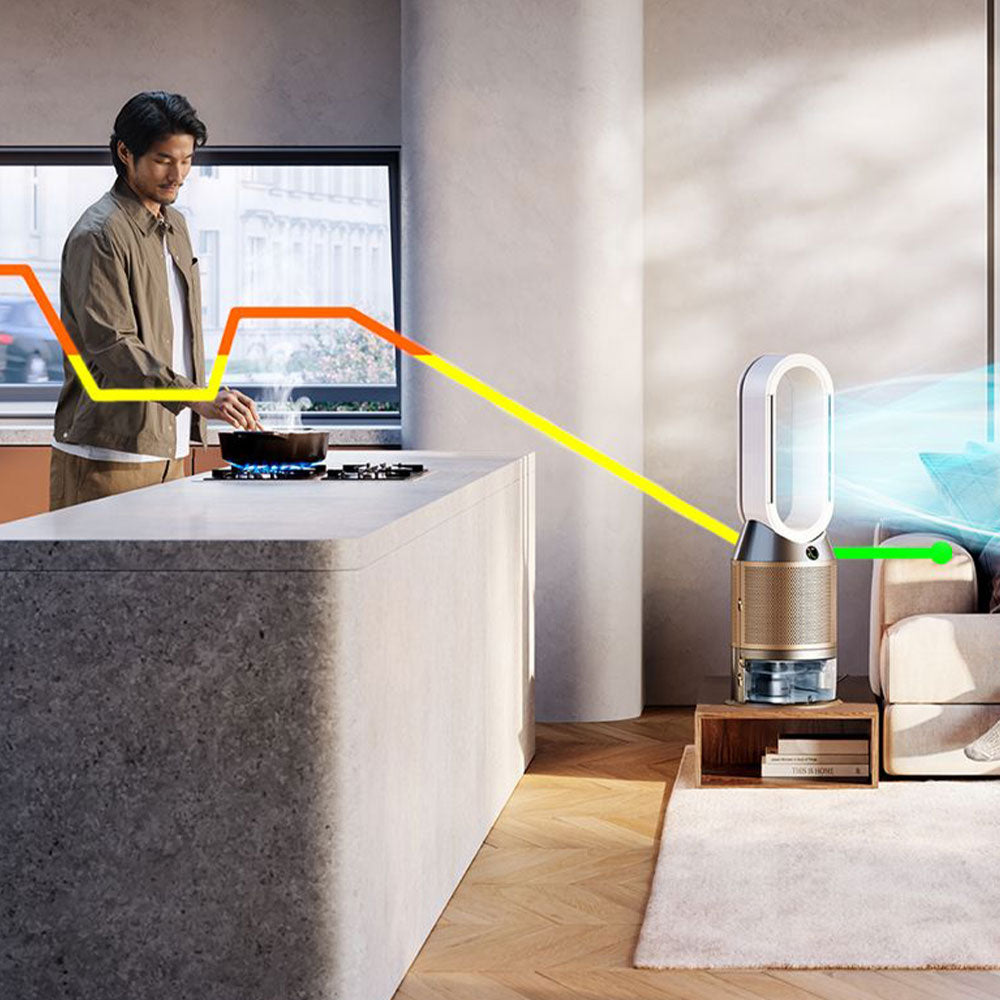 Dyson Air Purifier De-NOx PH05 - White x Gold