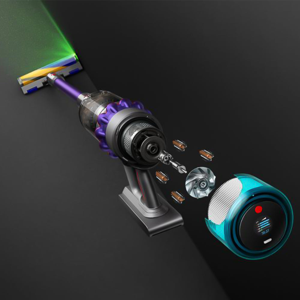 Dyson Cordless Vacuum Cleaner Gen5detect Absolute 0.77L 752W - Purple