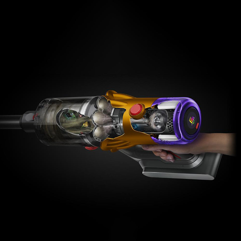 Dyson Cordless Vacuum Cleaner V12 Detect Slim Absolute 0.35L 545W - Yellow x Nickel