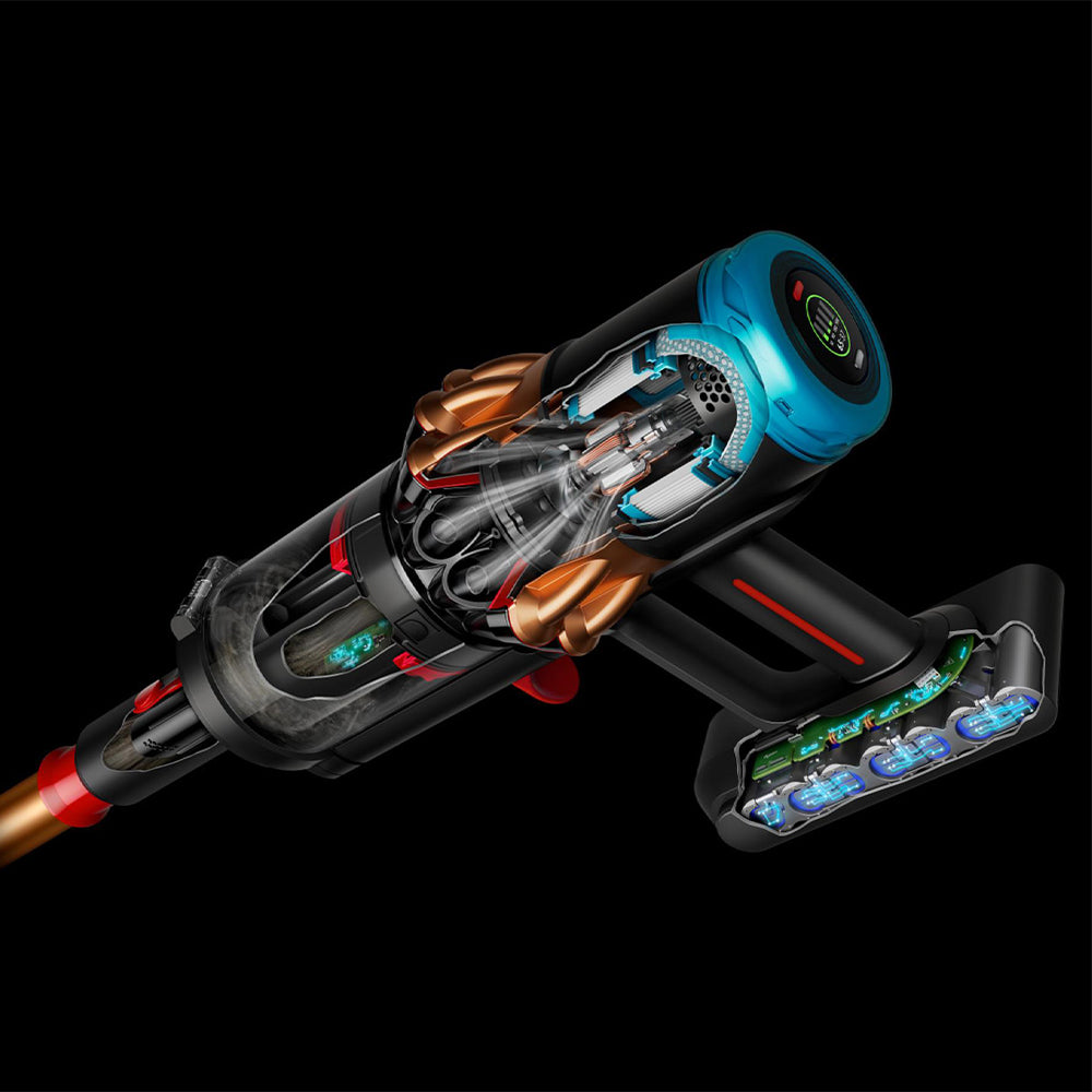 Dyson Cordless Vacuum Cleaner V16 Piston Animal 1.3L 450W - Black x Copper
