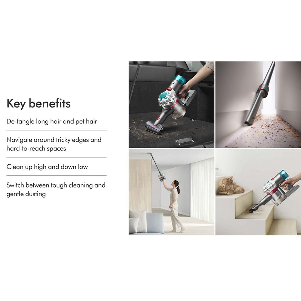Dyson Cordless Vacuum Cleaner V8 Absolute 0.5L 425W - Silver x Yellow