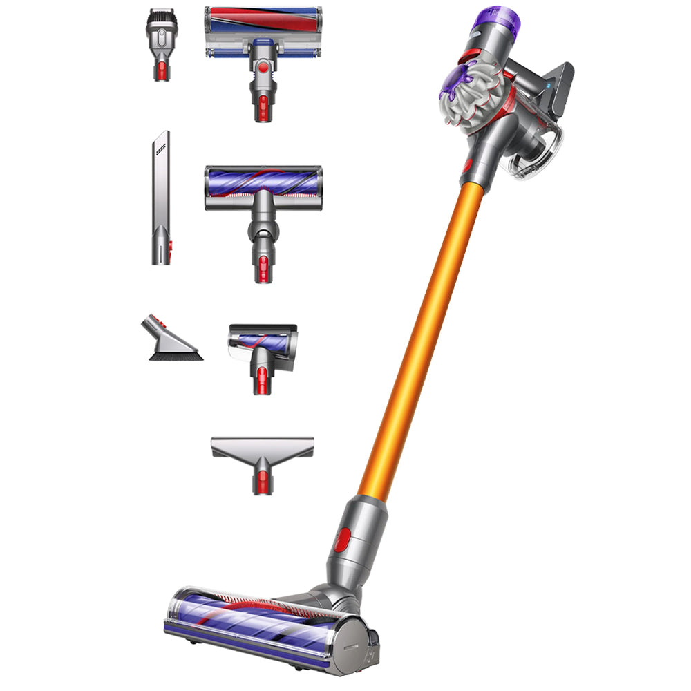Dyson Cordless Vacuum Cleaner V8 Absolute 0.5L 425W - Silver x Yellow