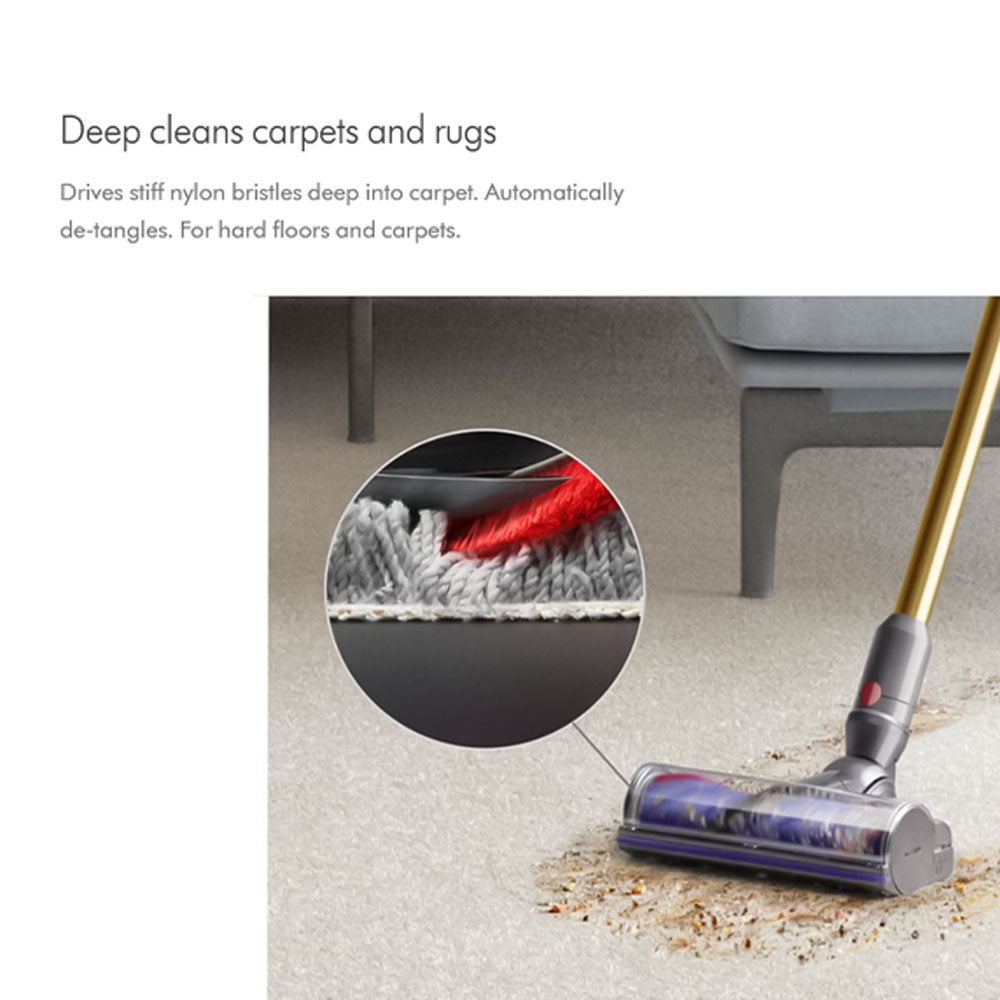 Dyson Wet & Dry Cordless Vacuum Cleaner V12s Detect Slim Submarine Complete 0.35L 545W - Gold