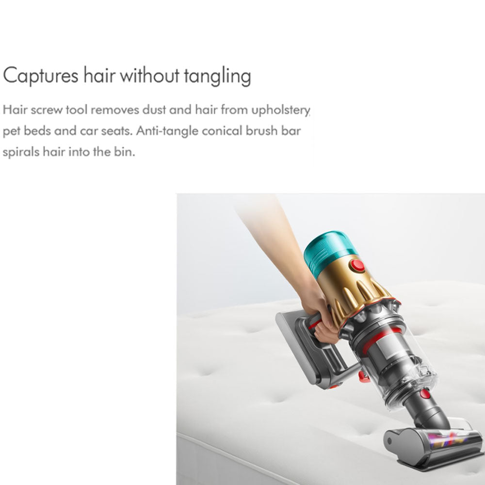 Dyson Wet & Dry Cordless Vacuum Cleaner V12s Detect Slim Submarine Complete 0.35L 545W - Gold