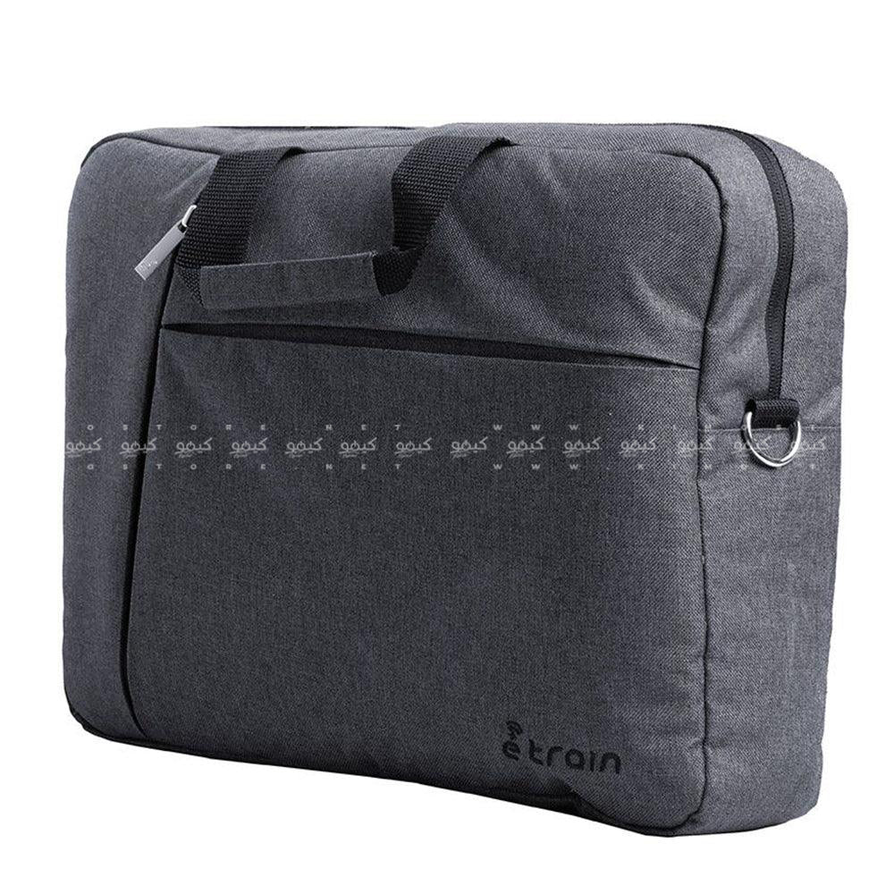 E-Train BG11A Business Laptop Bag - Gray
