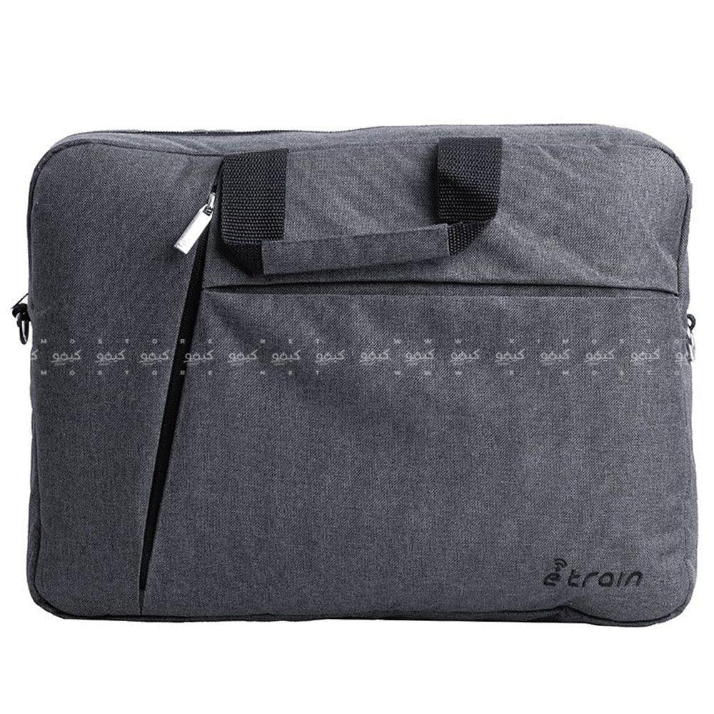 E-Train BG11A Business Laptop Bag - Gray