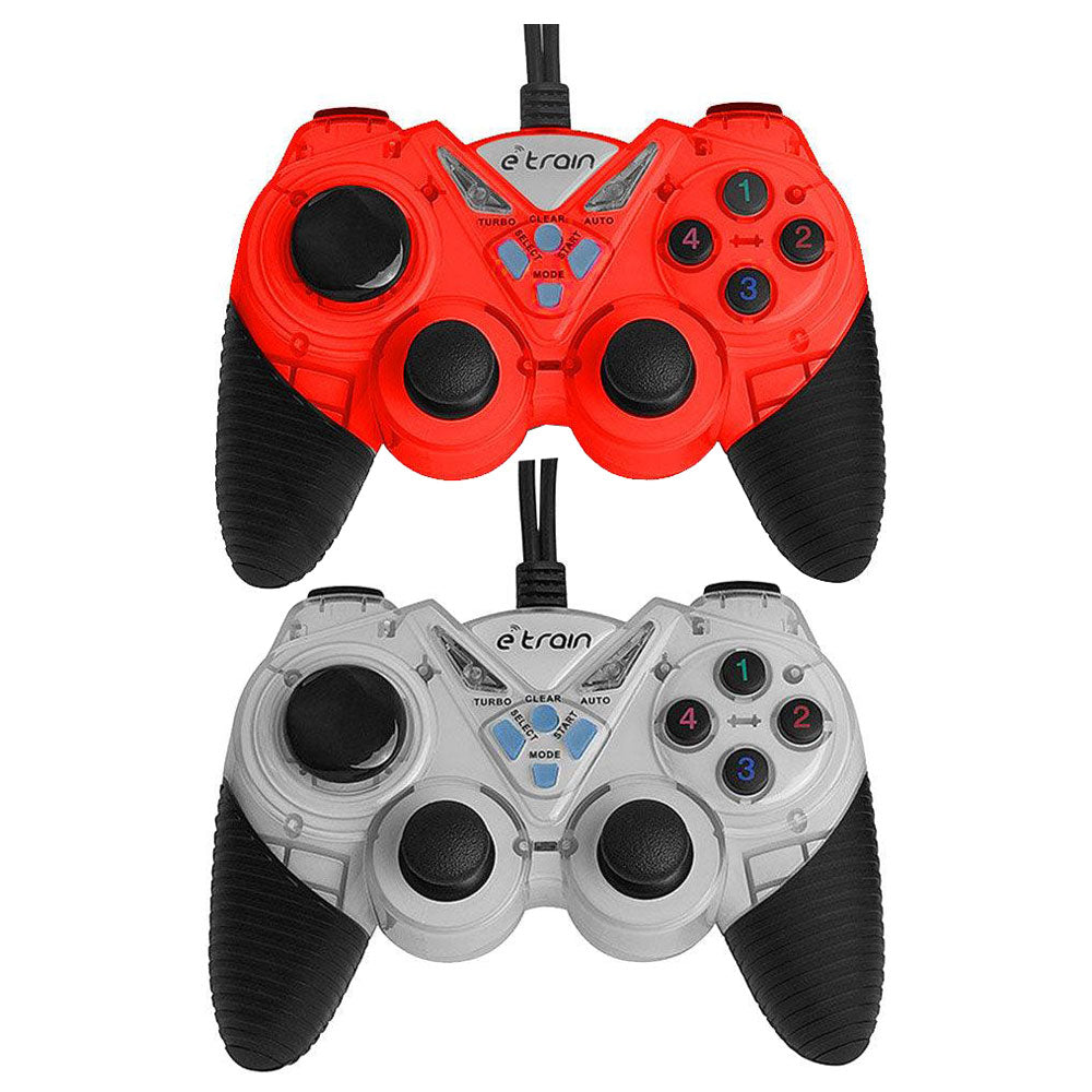 E-Train GP054 Double Wired Gamepad With Analog