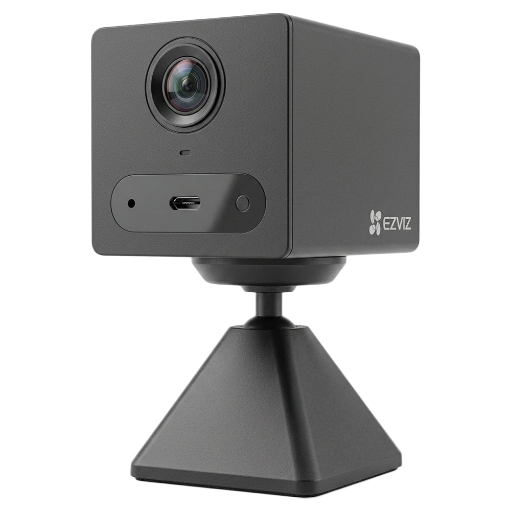 EZVIZ CS-CB2-R100-2D2WF-BK Battery-Powered Wi-Fi Indoor Security Camera 2MP 4mm (Mic) - Black
