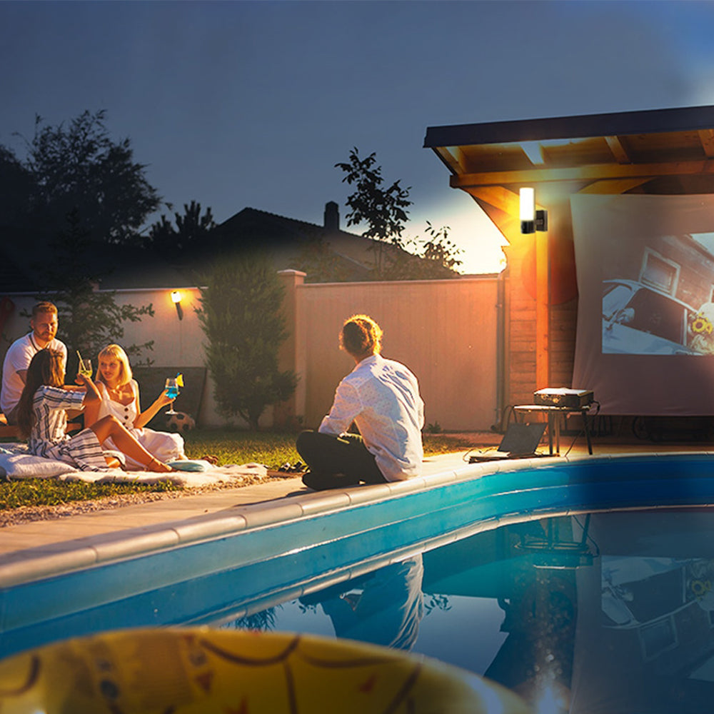 EZVIZ CS-EL3 Wall-Light Wi-Fi Outdoor Security Camera 2K 3MP (Mic) (Full Color)