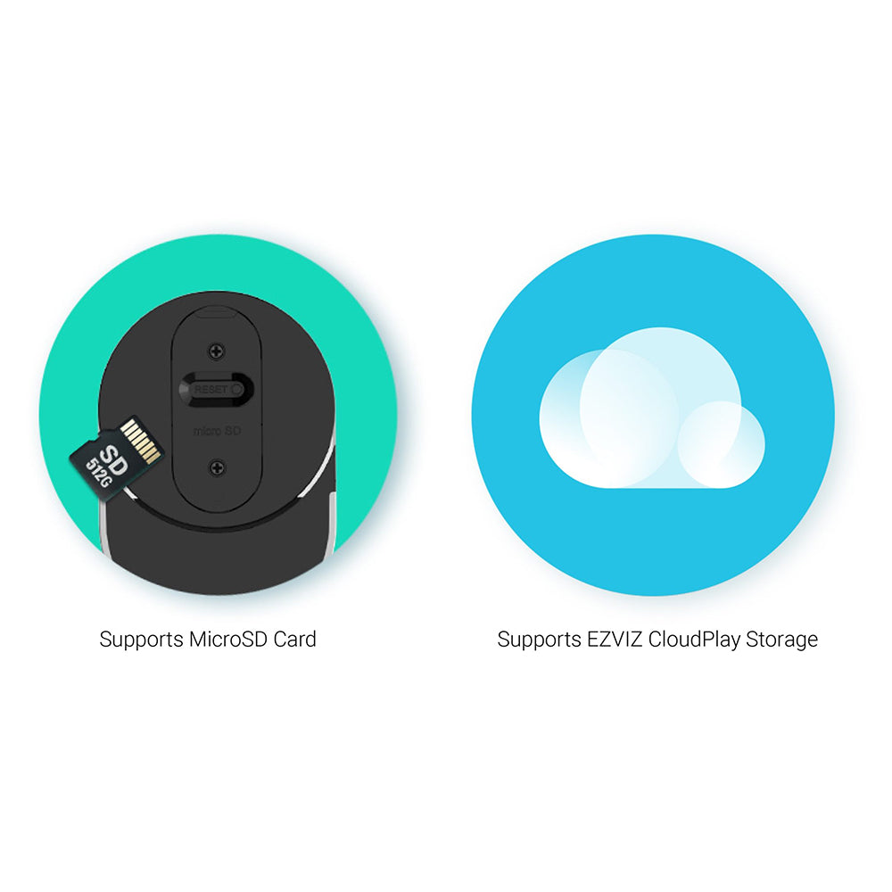 EZVIZ CS-EL3 Wall-Light Wi-Fi Outdoor Security Camera 2K 3MP (Mic) (Full Color)