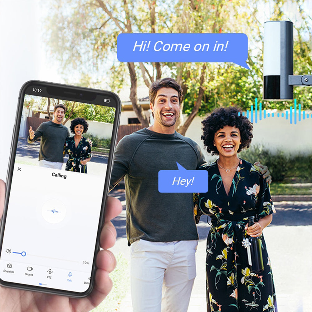 EZVIZ CS-EL3 Wall-Light Wi-Fi Outdoor Security Camera 2K 3MP (Mic) (Full Color)