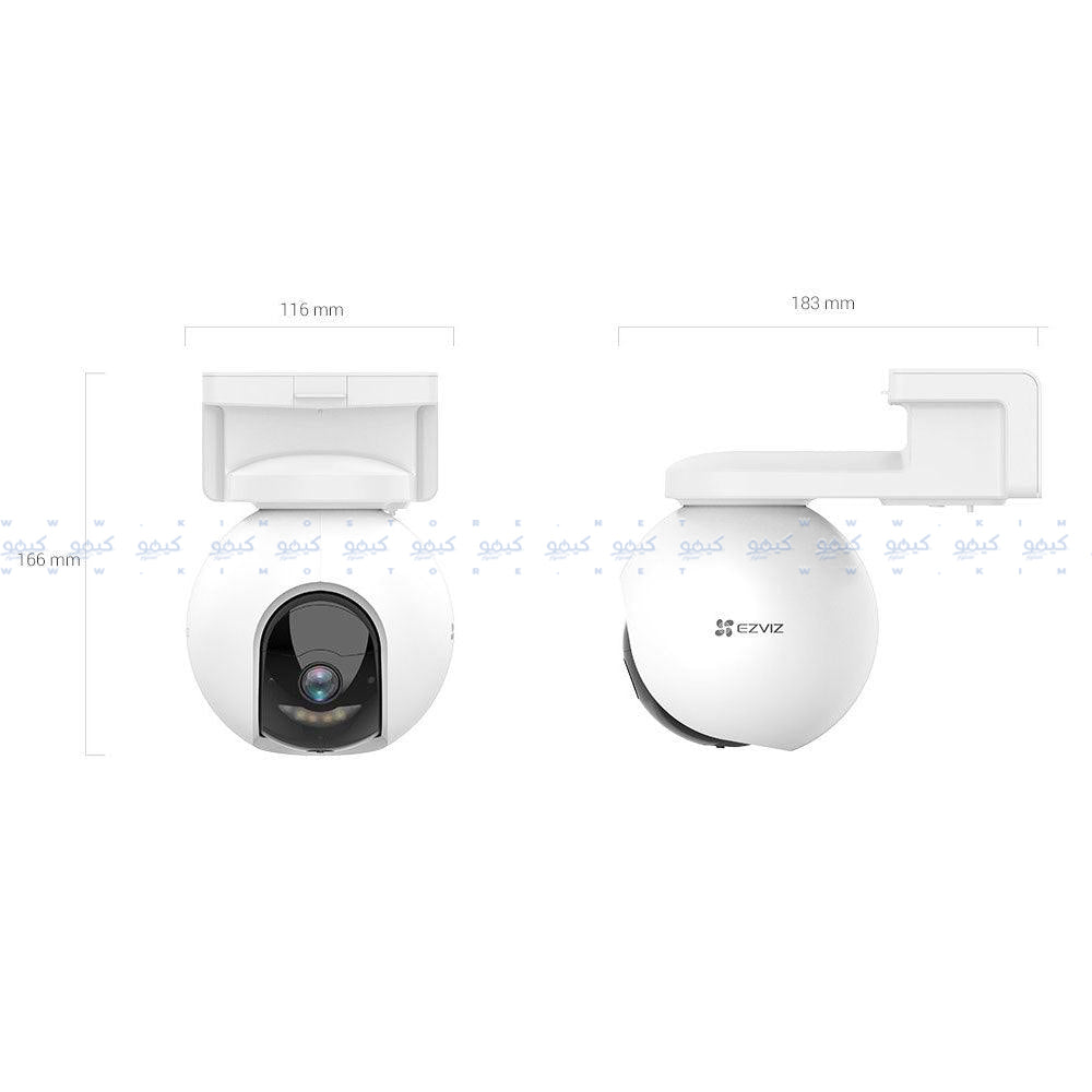 EZVIZ CS-HB8 Battery-Powered Wi-Fi Pan & Tilt Outdoor Security Camera 4MP 4mm (Mic) (Open box)