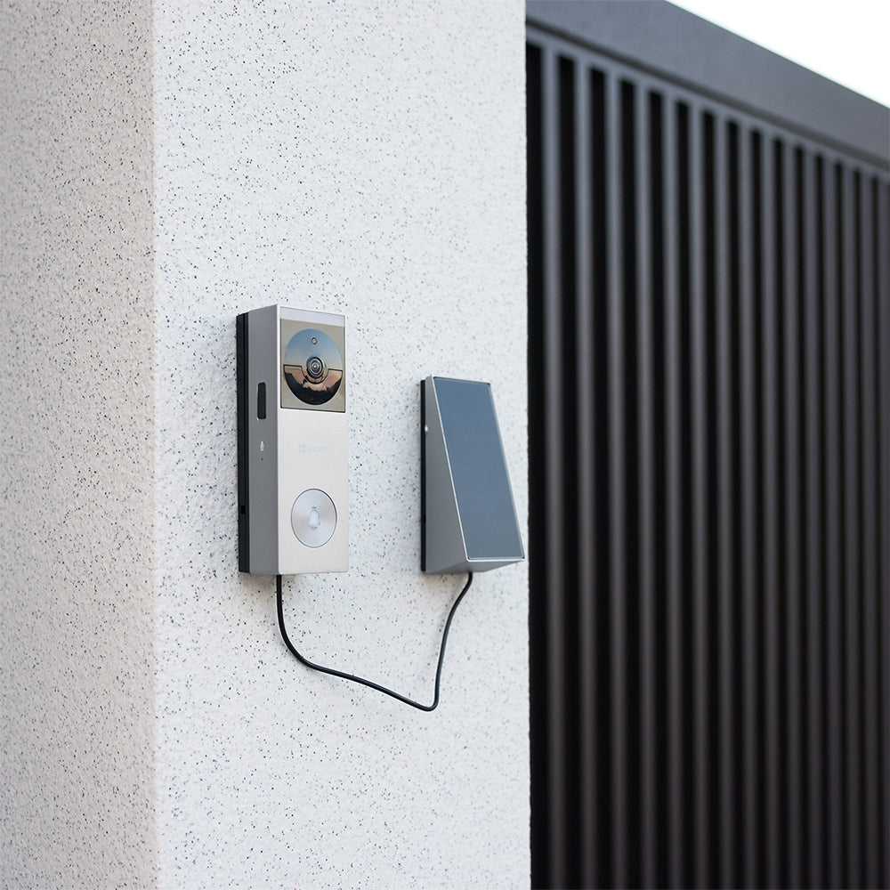 جرس باب فيديو ايزفيز بعدسة تعمل بالبطارية بدقة 2K 3 ميجابكسل 2.3 ملم