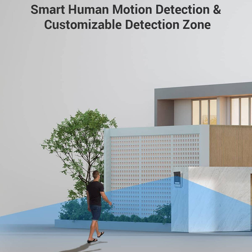 انتركم جرس باب سمارت فيديو ايزفيز 3 ميجابكسل 2.0 ملم HP7