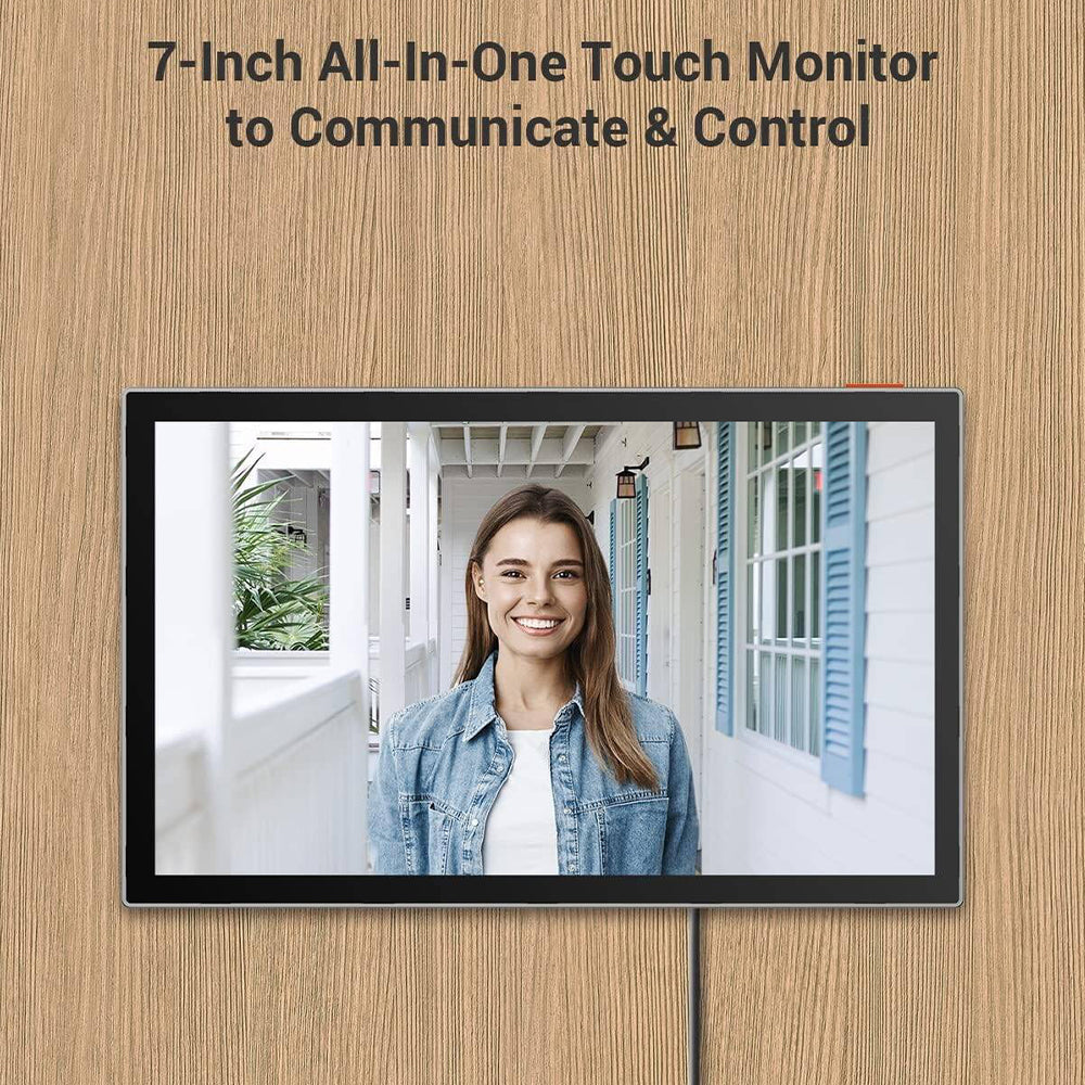 انتركم جرس باب سمارت فيديو ايزفيز 3 ميجابكسل 2.0 ملم HP7