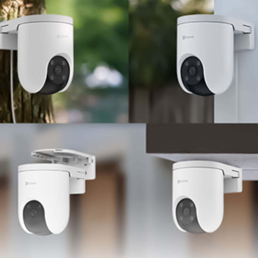 كاميرا مراقبة ايزفيز خارجية واي فاي إمالة و دوران 8 ميجابكسل 4 ملم 4K H8c Pro CS-H8c-R200-8H8WKFL (ميكروفون) (ألوان)