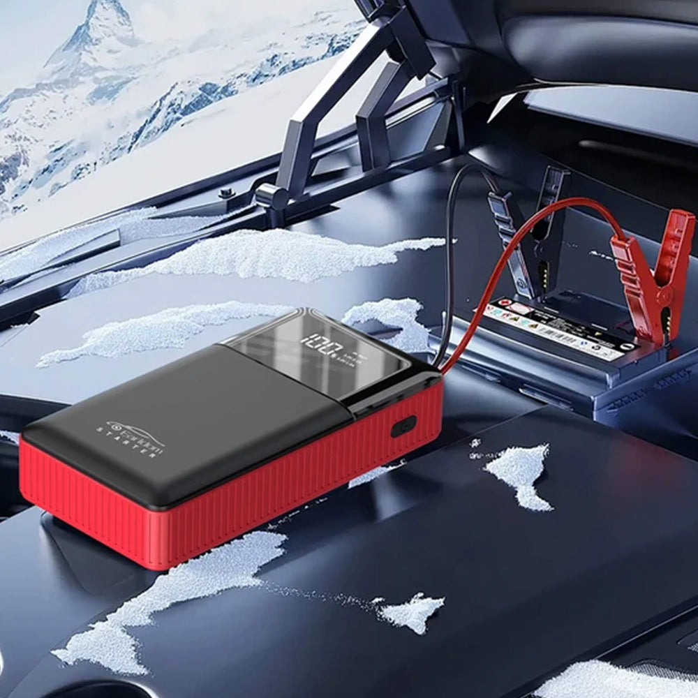 Earldom JS01 Jump Starter Car Power Bank 10000mAh - Black