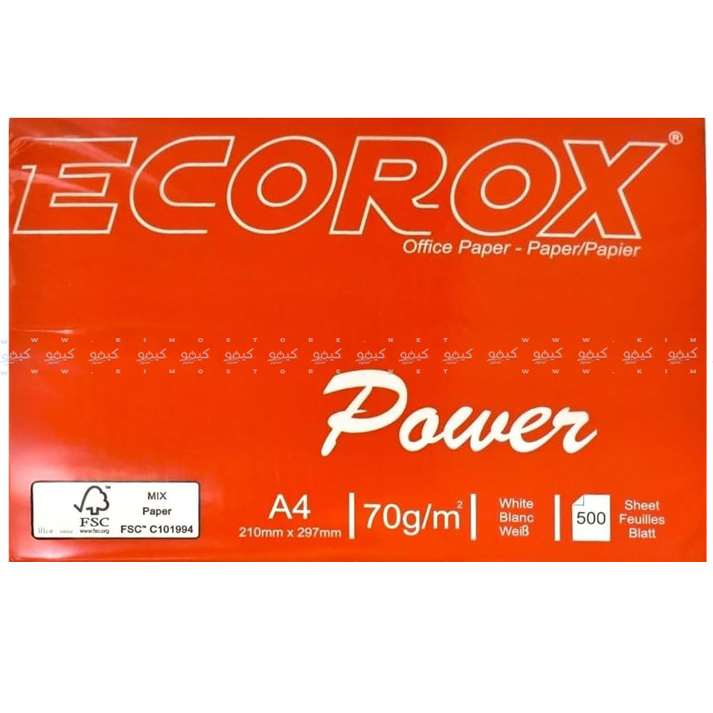 Ecorox Power Copy Paper A4 70 G/M²