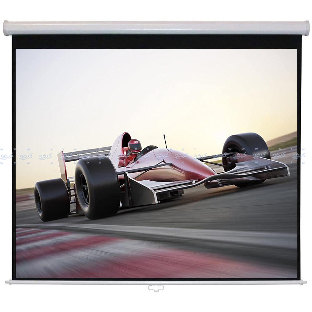 Electric Wall Projector Screen 180x180 cm