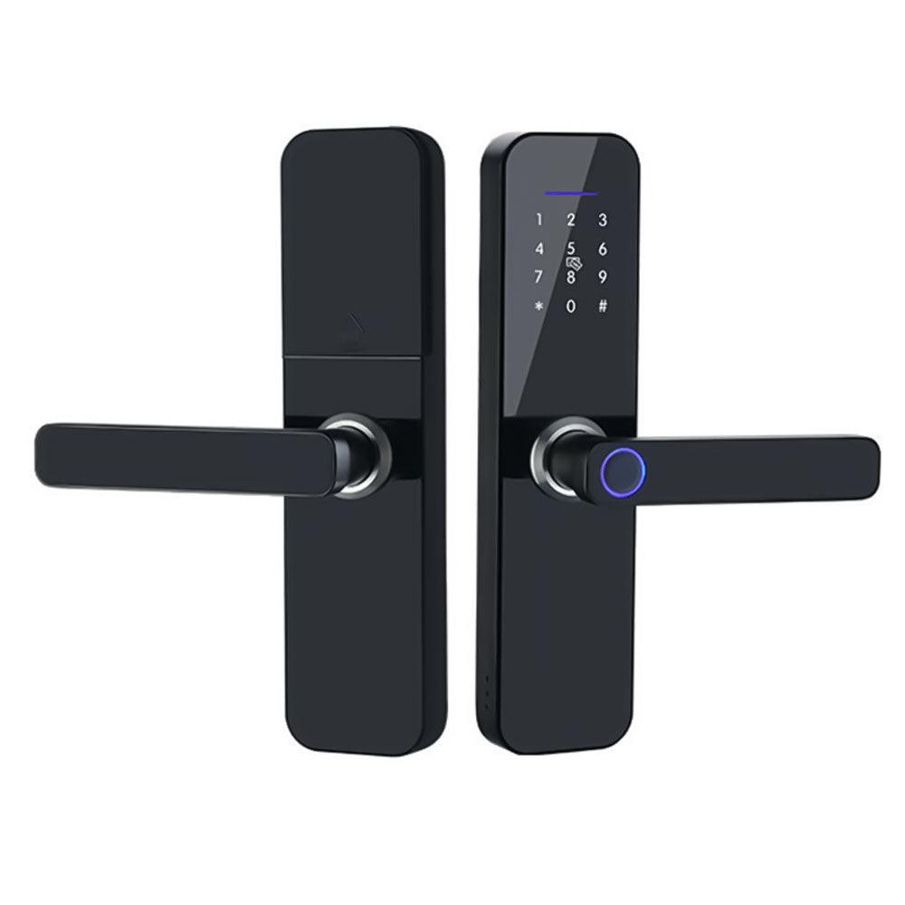Elite Sec Source EL400 Fingerprint Smart Door Lock With Tuya App (Left) - Black