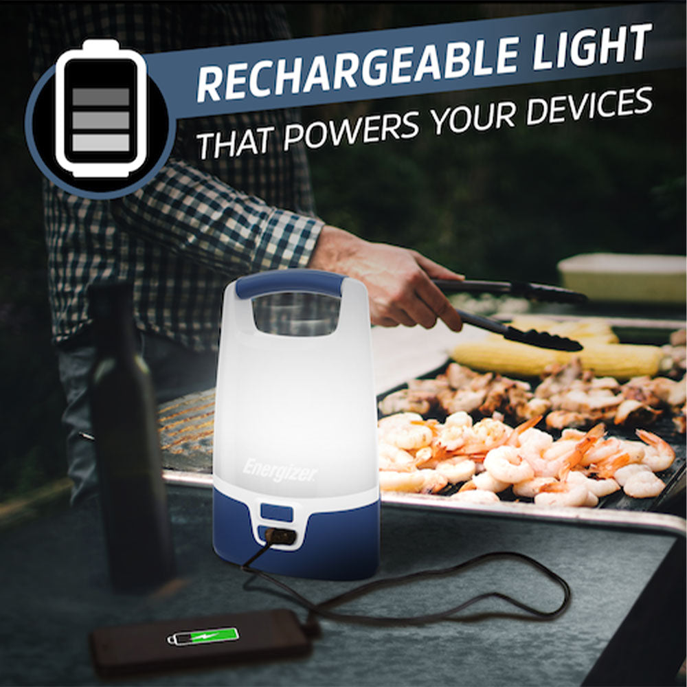 كشاف لتخيم إنرجايزر 360 درجه 1200 لومينز ALSRL7 - ازرق