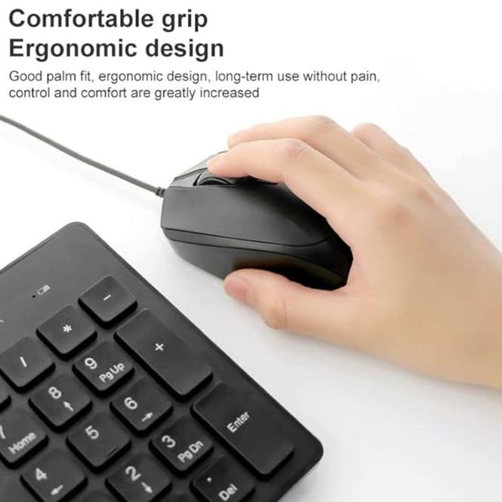 FD 3600N Wired Mouse 1600Dpi