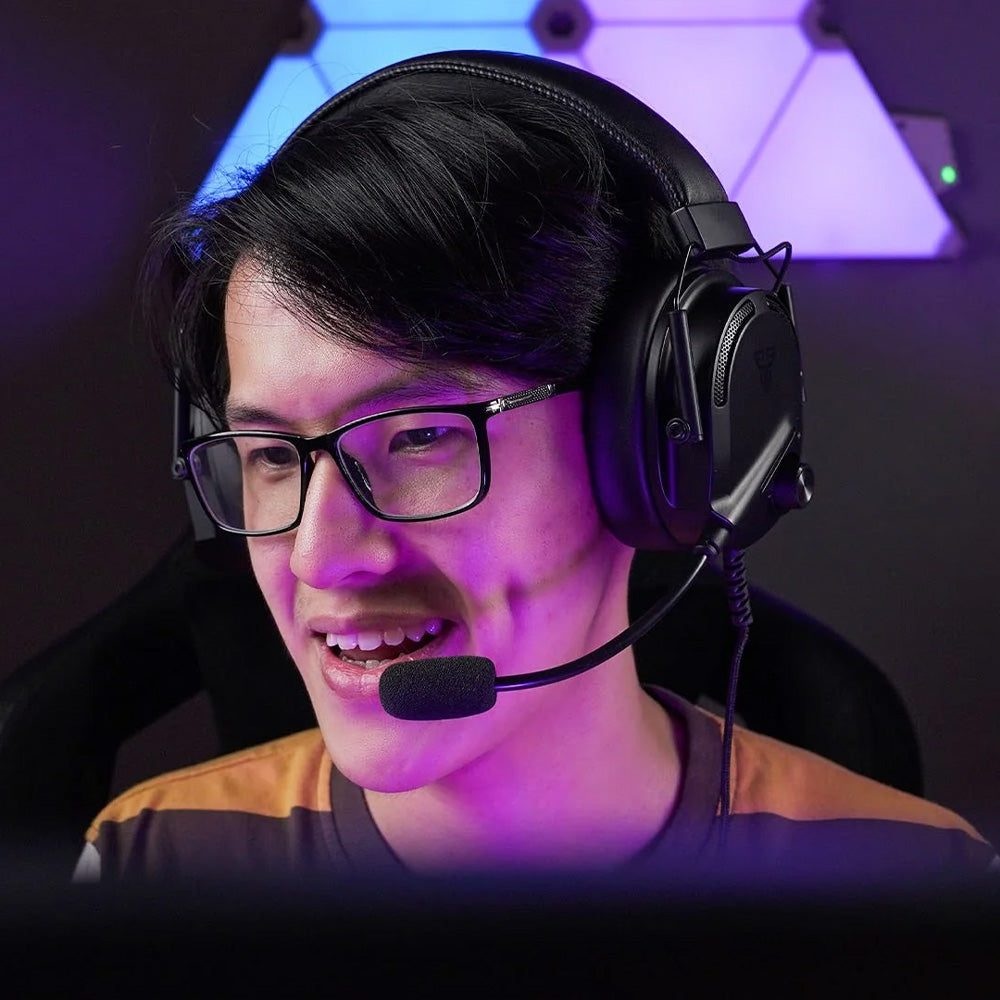 سماعة رأس فانتيك RGB جيمنج 7.1 صوت محيطي AlTO 7.1 HG26 - اسود