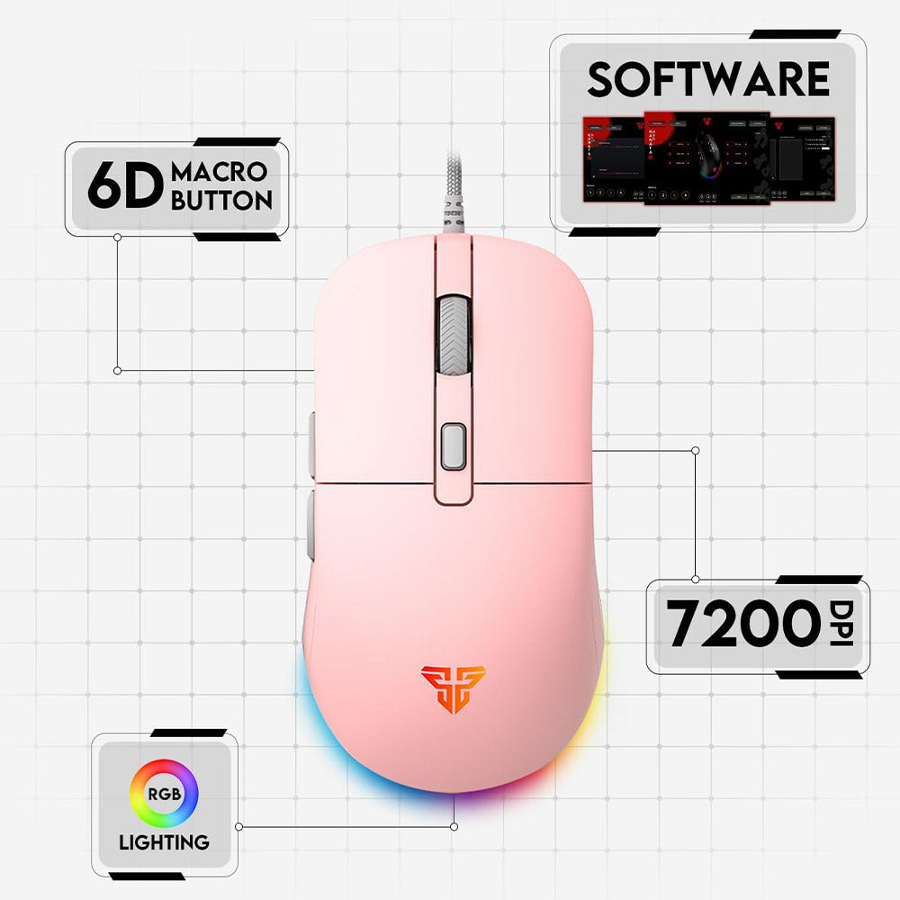 Fantech KANATA S VX9S Wired Gaming Mouse 7200Dpi