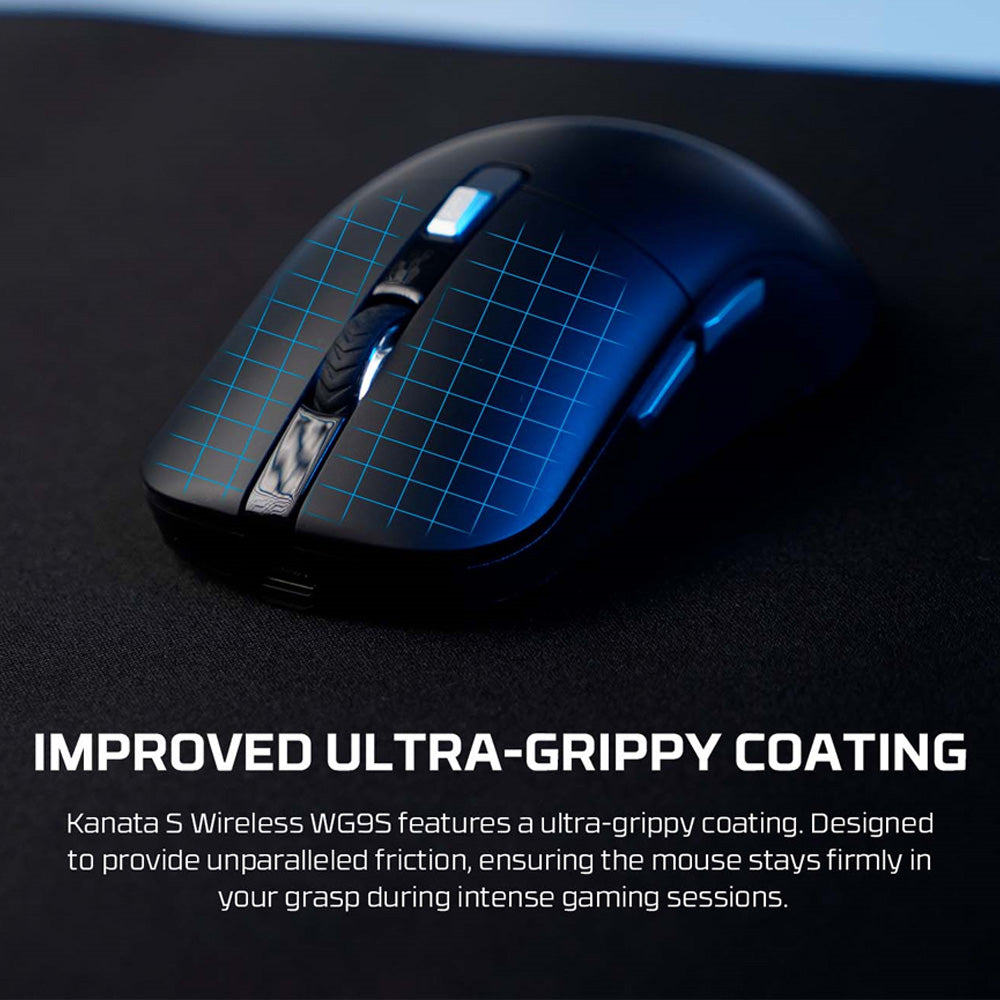 ماوس فانتيك لاسلكي وسلكي قابل للشحن ثنائي الوضع جيمنج 12000 نقطة فى البوصة Kanata S WG9S