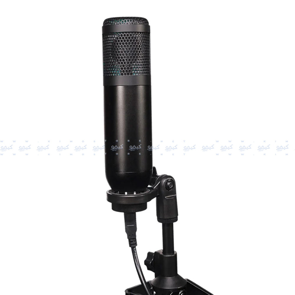 Fantech LEVIOSA MCX01 Condenser Wired RGB Gaming Microphone - Black