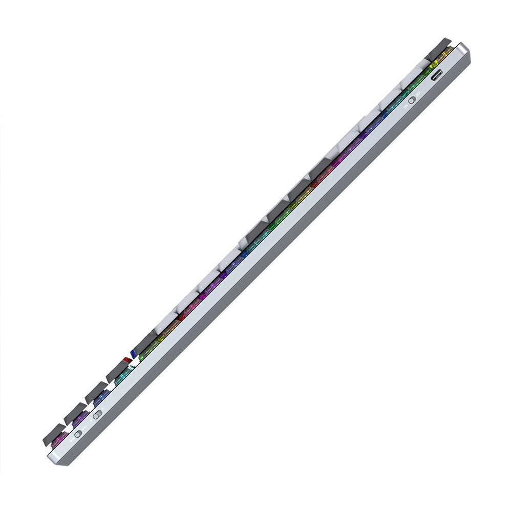 كيبورد فانتيك سلكي و لاسلكي بلوتوث سويتش أحمر RGB جيمنج إنجليزي وعربيMaxfit AIR99 MK916