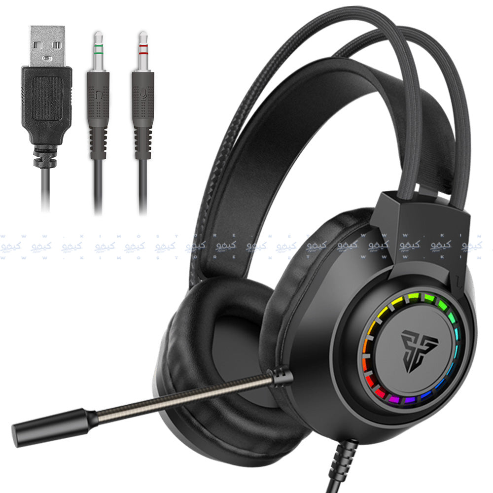 Fantech PORTAL HQ55 RGB Gaming Headset - Black