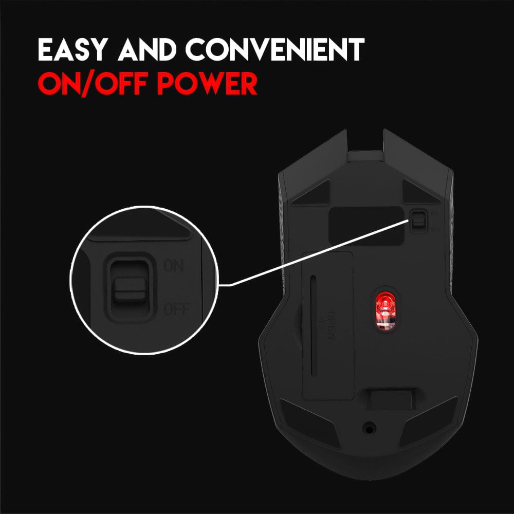 Fantech RAIGOR II WG10 Wireless Gaming Mouse 2000Dpi