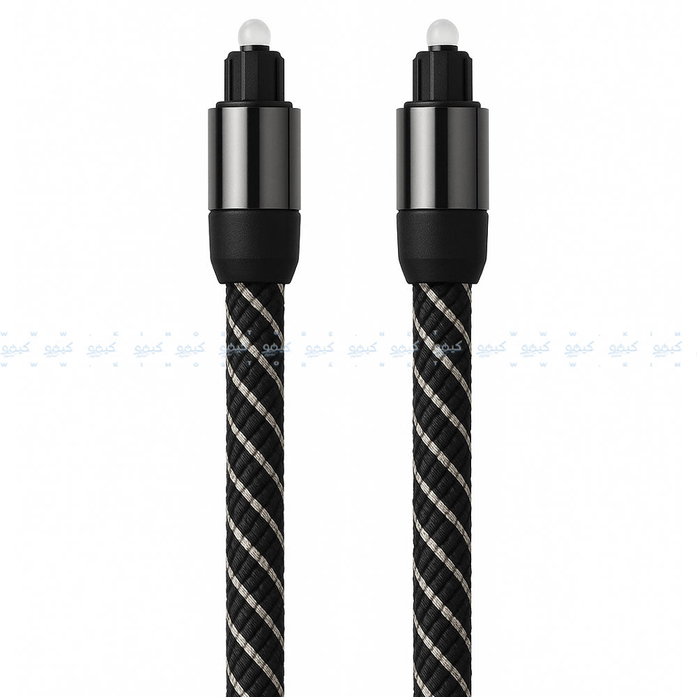 Fiber Optic Audio Cable 5m - Black