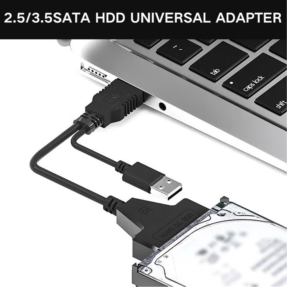 First USB 3.0 + USB To SATA Cable - Black