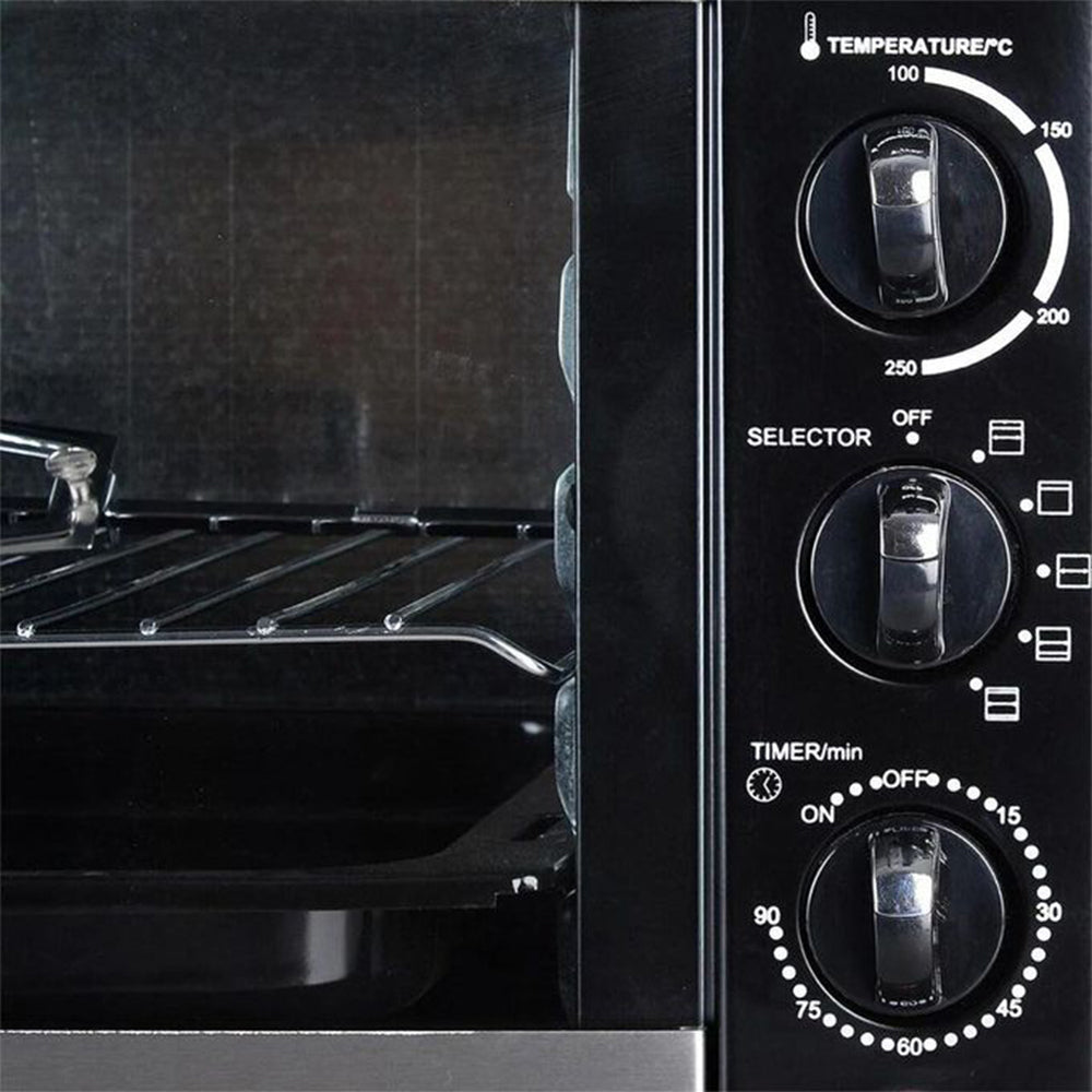 Fresh Electric Oven With Grill Casa 45L 2000W - Black