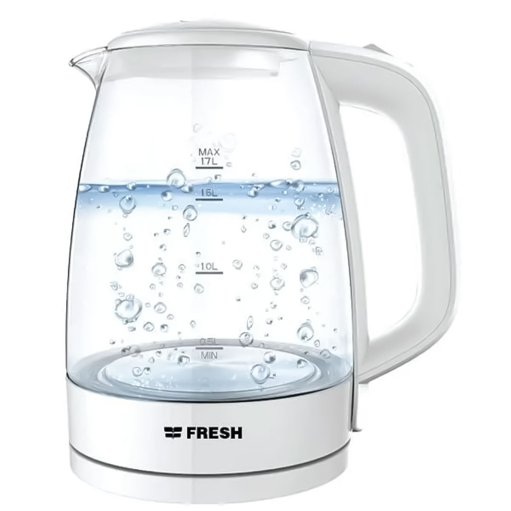 Fresh Glass Kettle EGK17000 1.7L 2200W - White