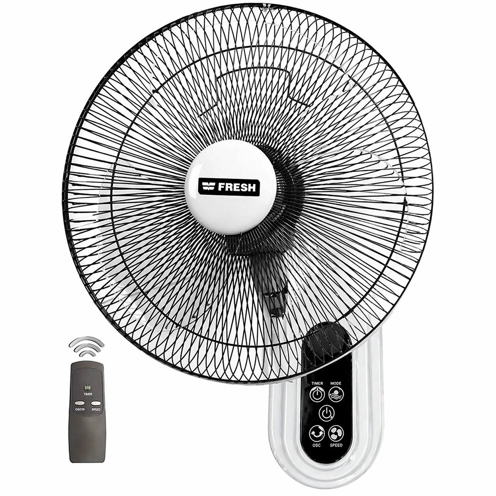 Fresh Wall Fan With Remote Hatary 16 inch