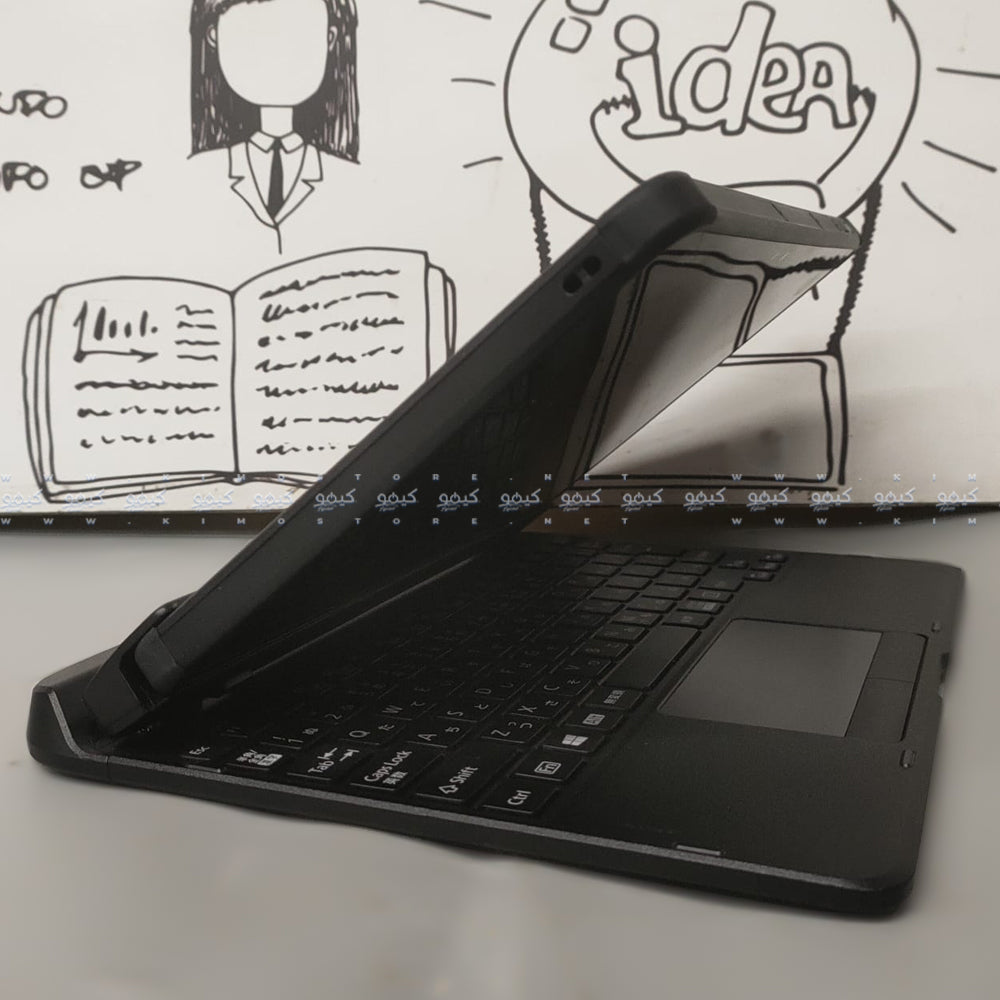 لاب توب فوجيتسو Notebook Lifebook FARQ25045Z Detachable 2In1 (إنتل سيليرون N4020 - رام 4 جيجابايت DDR4 - هارد 64 جيجابايت eMMC - انتل UHD جرافيكس - شاشة 11.6 بوصة WUXGA- كاميرا) استعمال خارج