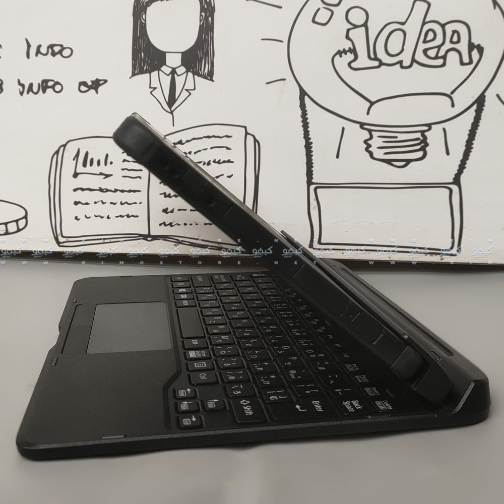 لاب توب فوجيتسو Notebook Lifebook FARQ25045Z Detachable 2In1 (إنتل سيليرون N4020 - رام 4 جيجابايت DDR4 - هارد 64 جيجابايت eMMC - انتل UHD جرافيكس - شاشة 11.6 بوصة WUXGA- كاميرا) استعمال خارج