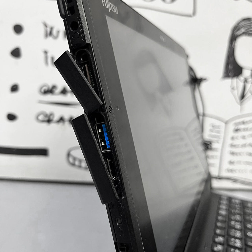 تابلت فوجيتسو 2 في 1 قابل للفصل FARQ18011 (إنتل أتوم X5-Z8550 - رام 4 جيجابايت DDR3 - ميموري 64 جيجابايت eMMC - انتل HD جرافيكس - شاشة 10.1 بوصة تاتش سكرين- كاميرا - قلم تاتش) استعمال خارج